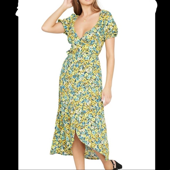 l*space Dresses & Skirts - L*Space Daisy Diamond Talia Wrap Dress
